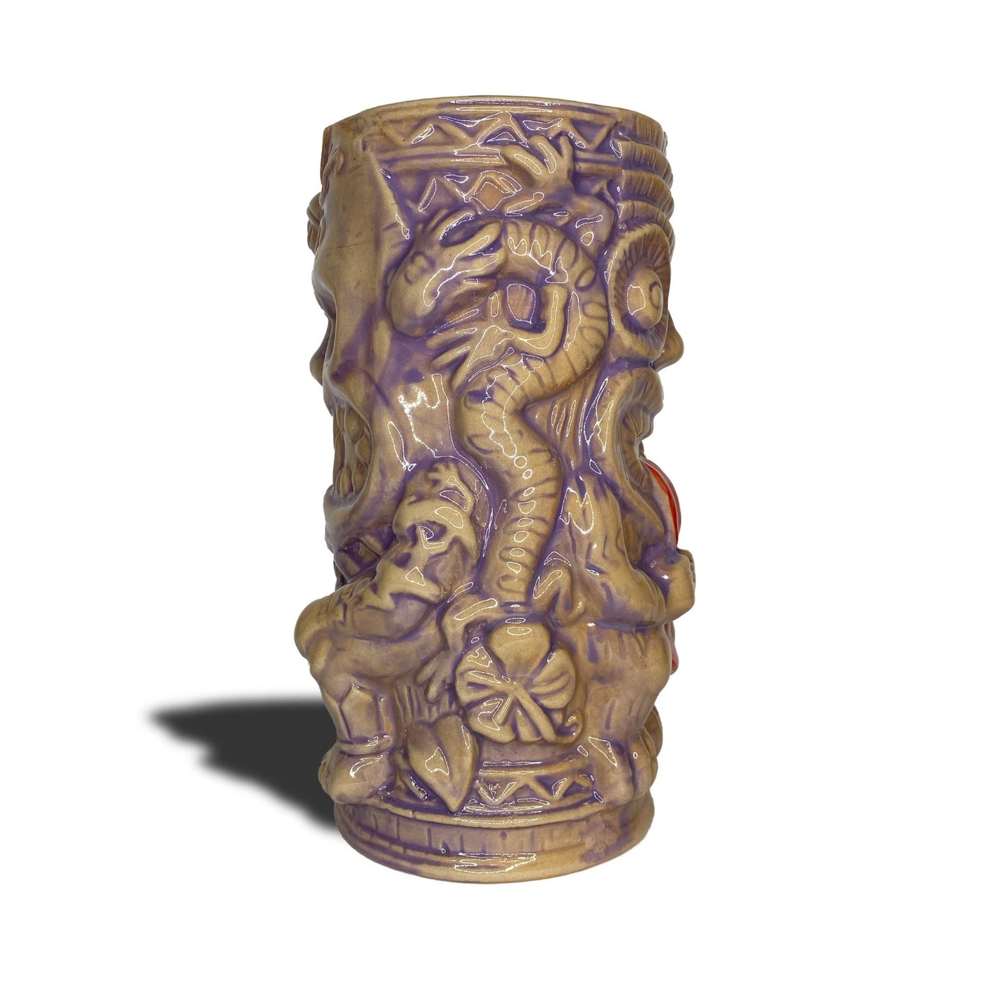 Son of Kaan Tiki Mug Wiped Lilac