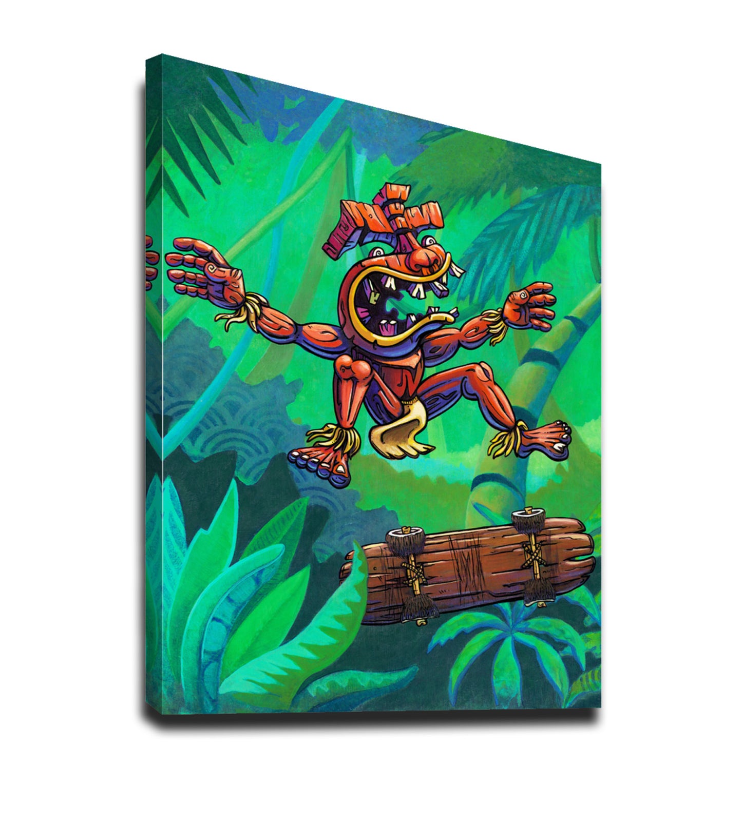 Skateboarding Tiki