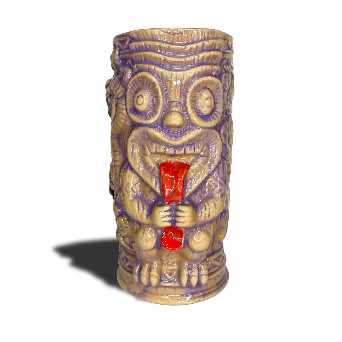 Son of Kaan Tiki Mug Wiped Lilac