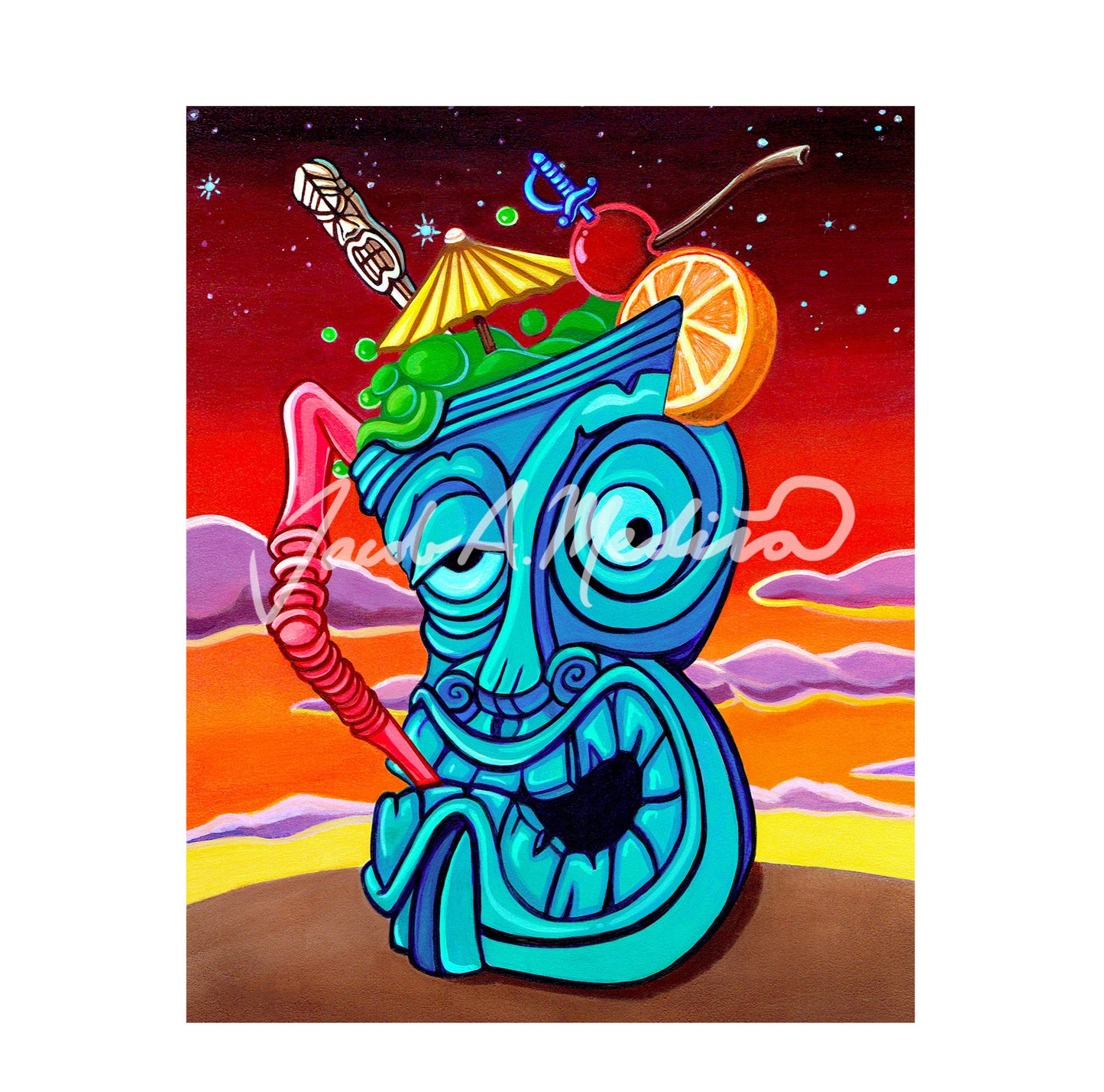 Tiki Mug Ouroboros