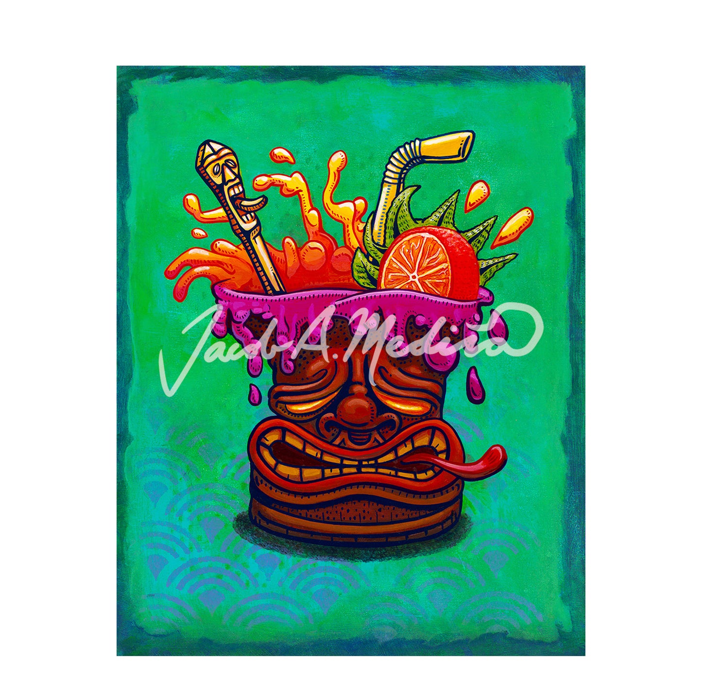 Tiki Mug Volcano