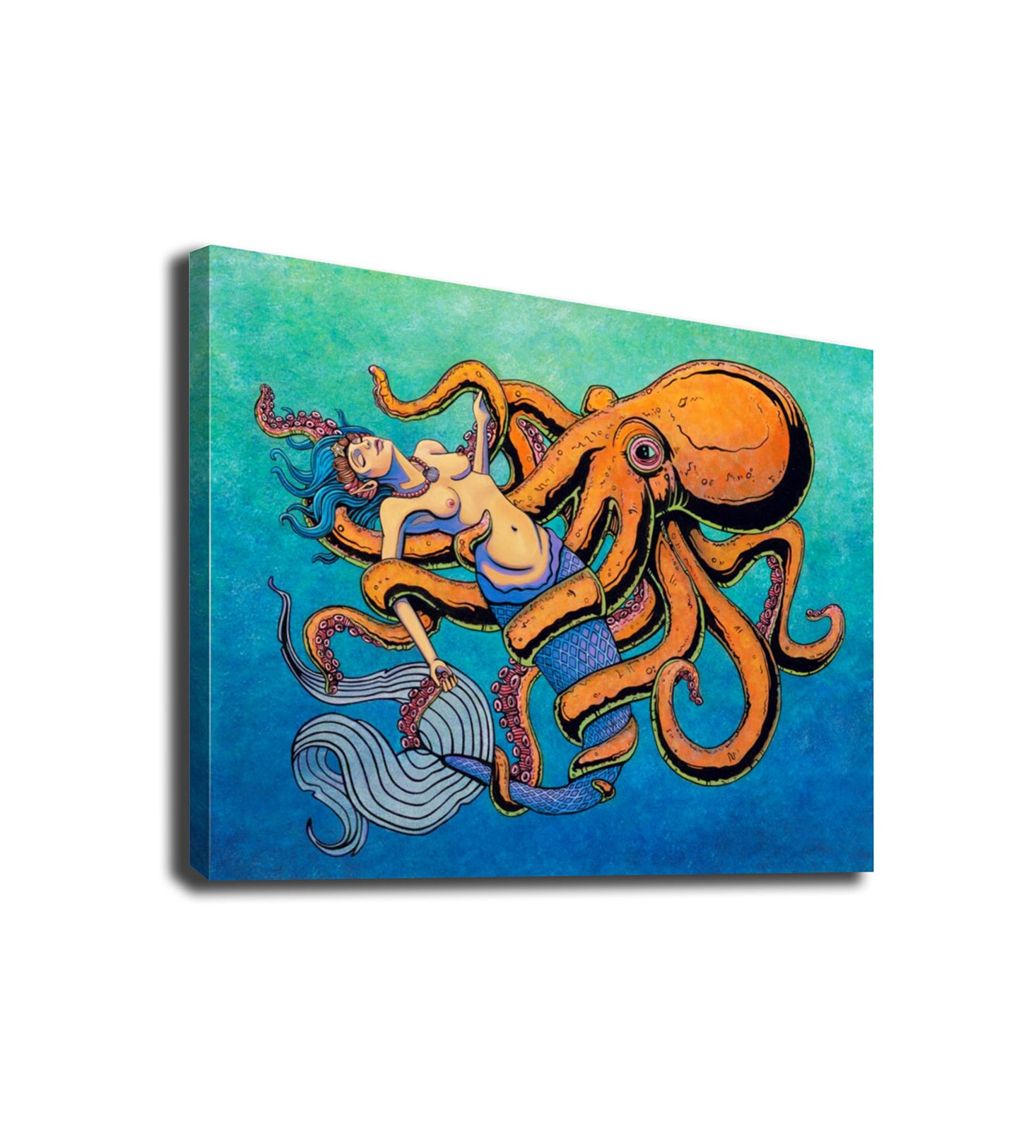 Mermaid Octopus Art