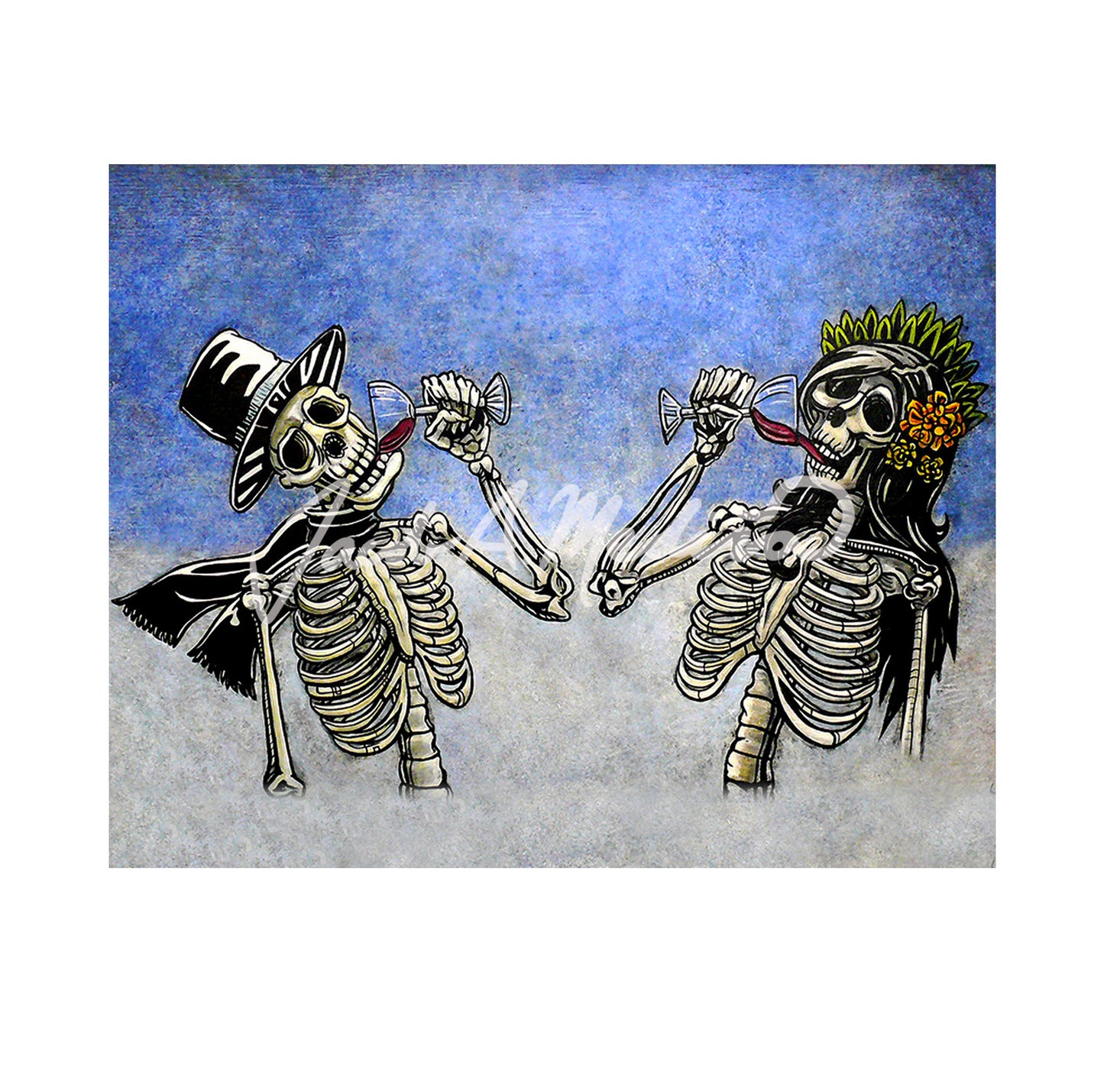 Day of the Dead Couple